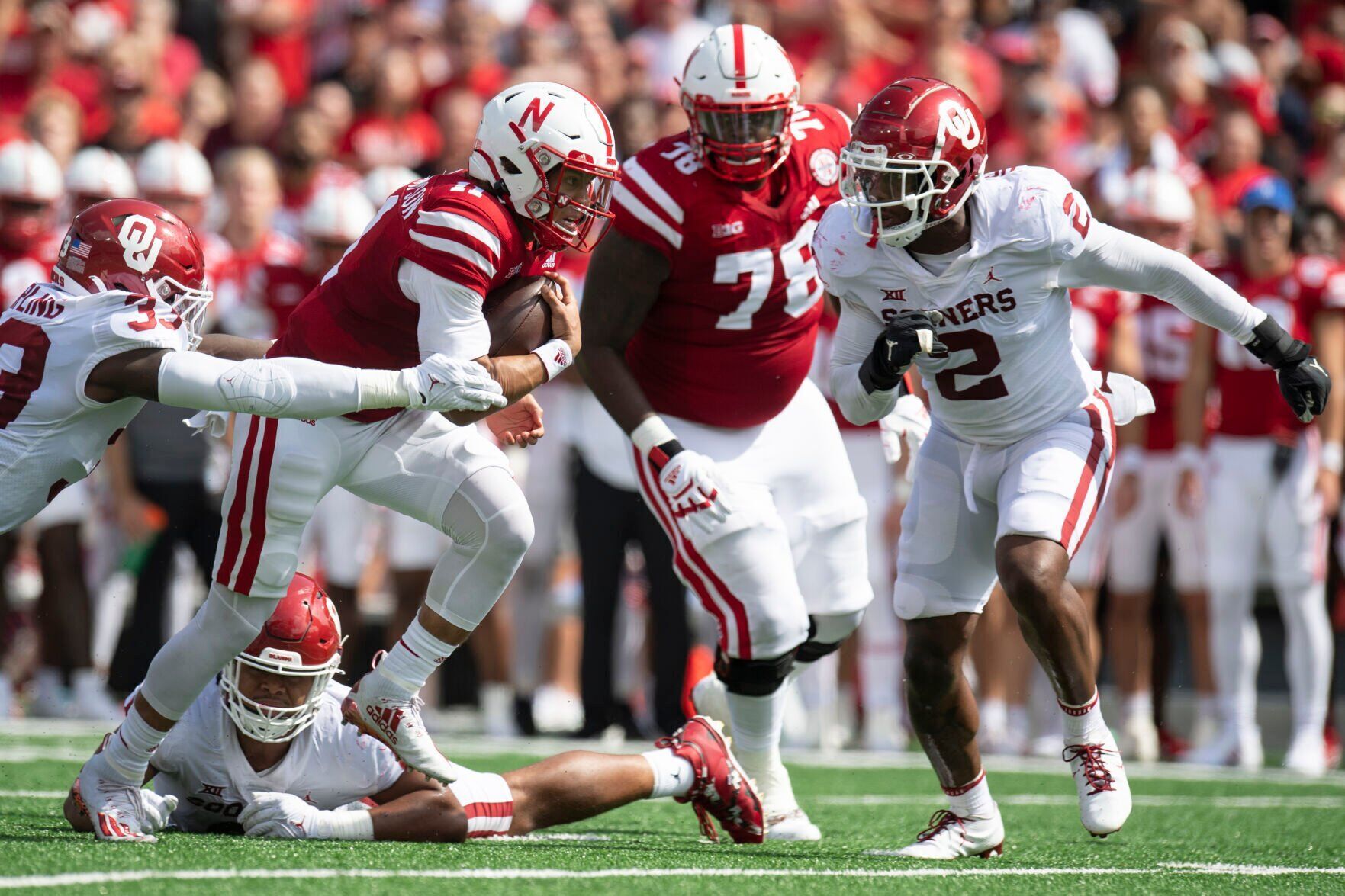 Oklahoma vs. Nebraska, 9.17